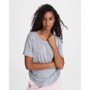 Rag & Bone women’s  knit t-shirt light gray Sz L